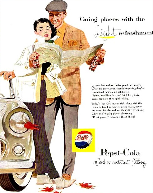 Beautiful 1950’s Pepsi Advertisements