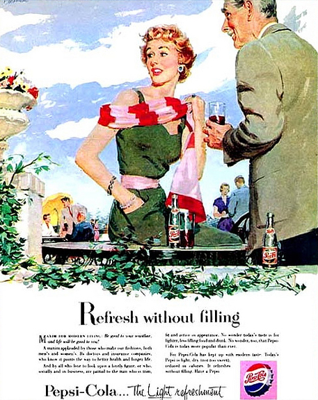 Beautiful 1950’s Pepsi Advertisements