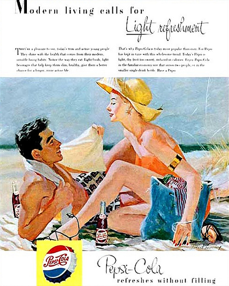 Beautiful 1950’s Pepsi Advertisements