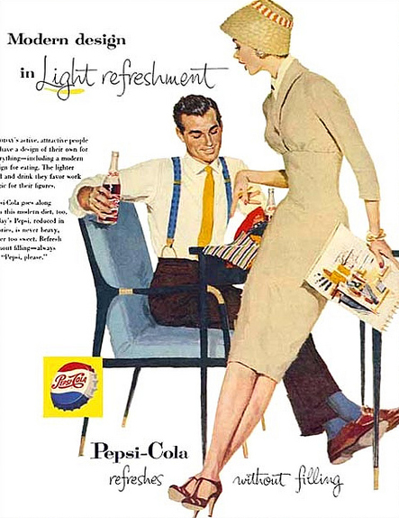 Beautiful 1950’s Pepsi Advertisements