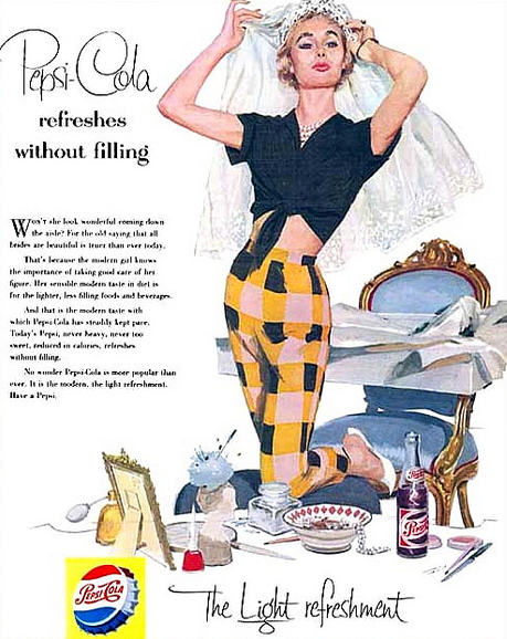 Beautiful 1950’s Pepsi Advertisements