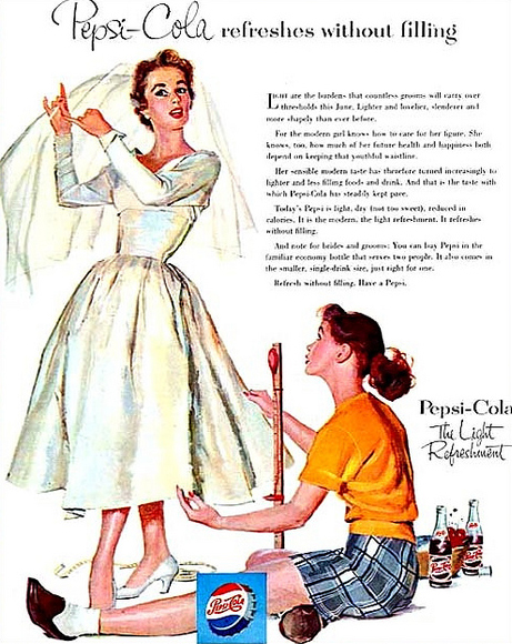 Beautiful 1950’s Pepsi Advertisements