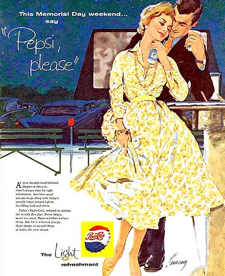 Beautiful 1950’s Pepsi Advertisements