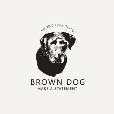 Classic, professional. illustrative dog logo design