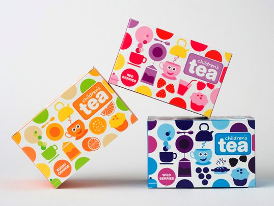 Fun Tea Label Design