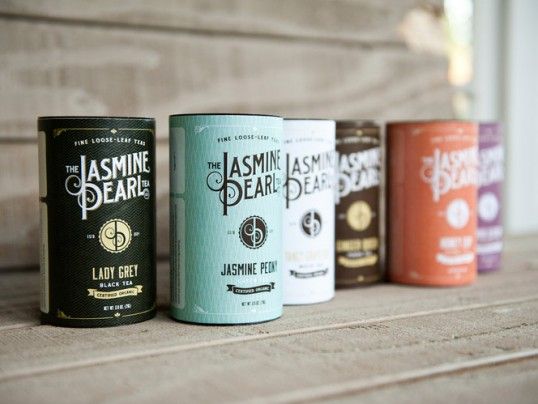 Jasmine Tea Label Design