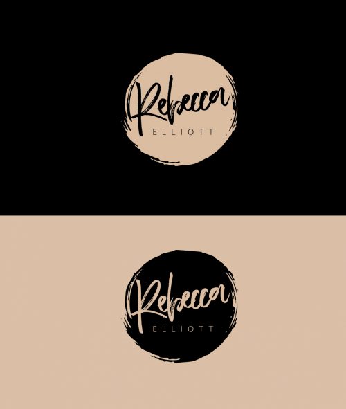 Case Study of Rebecca Elliott Logo design concept