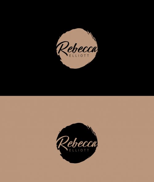 Case Study of Rebecca Elliott Logo design concept