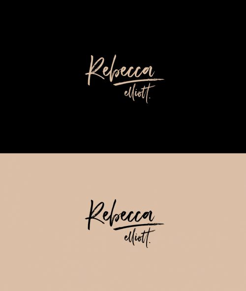 Case Study of Rebecca Elliott Logo design concept