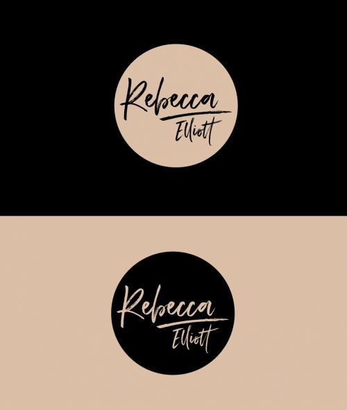 Case Study of Rebecca Elliott Logo design concept