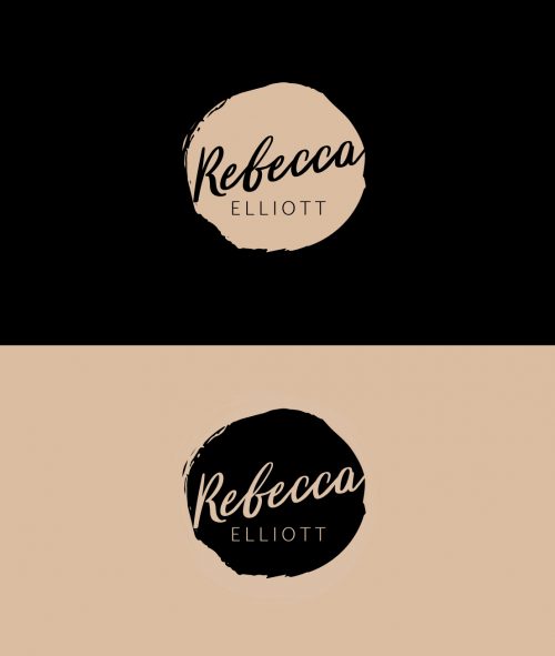 Case Study of Rebecca Elliott Logo design concept