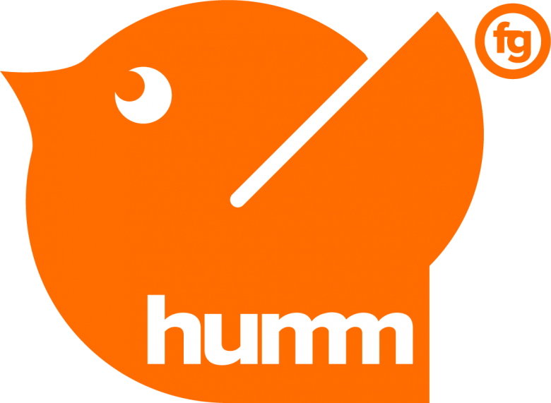 Humm logo, pay custom logo design at Logoland in installments using Humm.