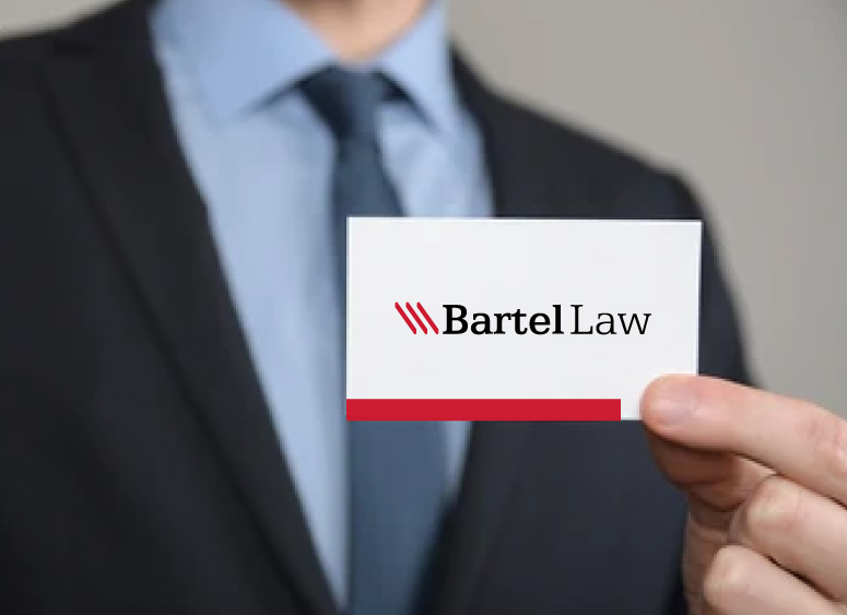 Bartel Law business branding business card client Melbourne