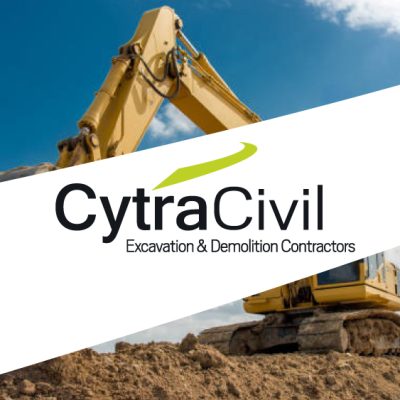 Excavation and demolition logo design project by Logoland
