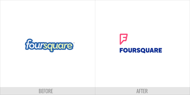 brand redesign comparison Logo design Melbourne