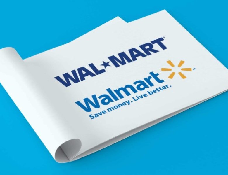 Walmart brand redesign comparison before and after