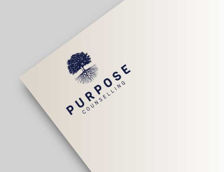 Purpose Counselling logo design brand design Melbourne Agency