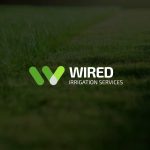 wired irrigation logo brand